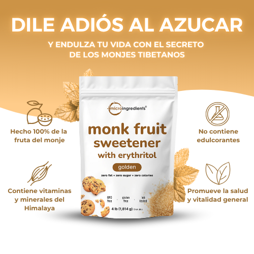 Golden Monk™ | Dile adiós a los endulzantes y a los problemas por diabetes